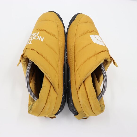 The North Face Nupste Mule Slippers Yellow Men\'s US Size 10 Slip On Casual